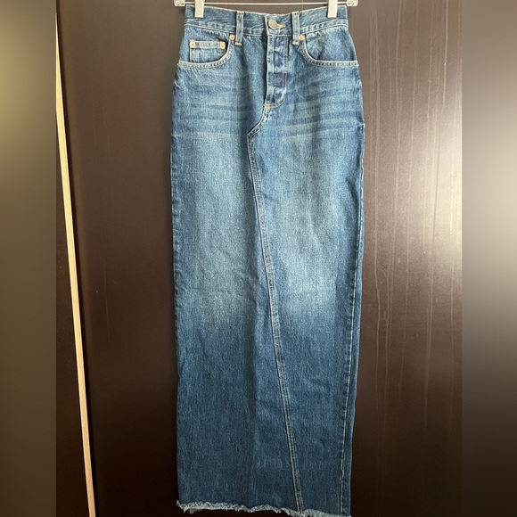 Raey denim maxi skirt - Picture 3 of 7